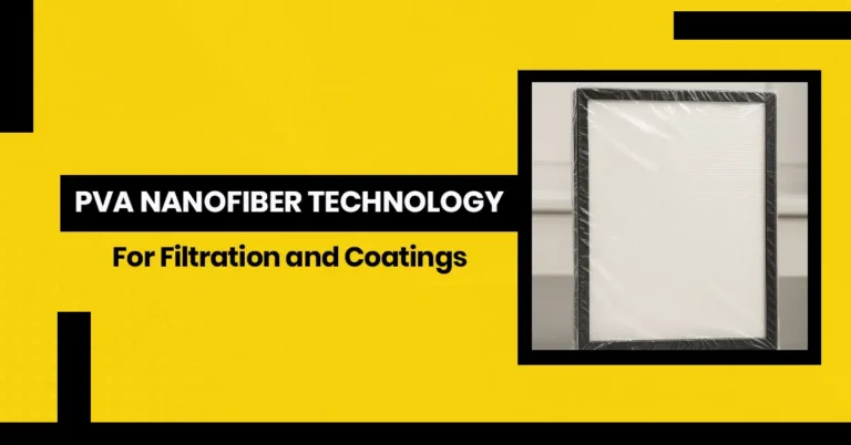 PVA Nanofiber Technology for Filtration and Coatings